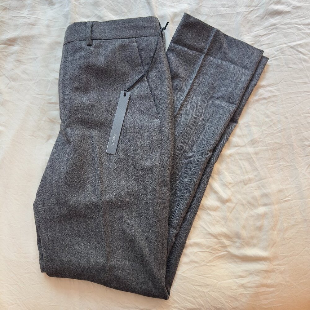 Vince Wool Gray Dress Pants